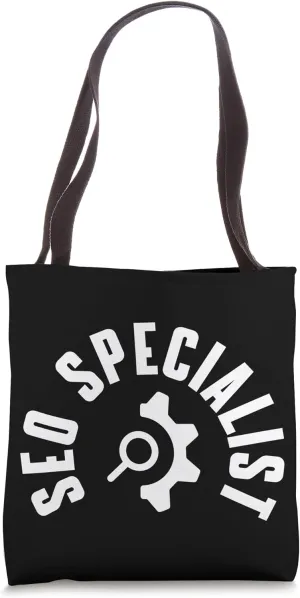 SEO Specialist Pocket Apparel Online Marketing Manager Tote Bag