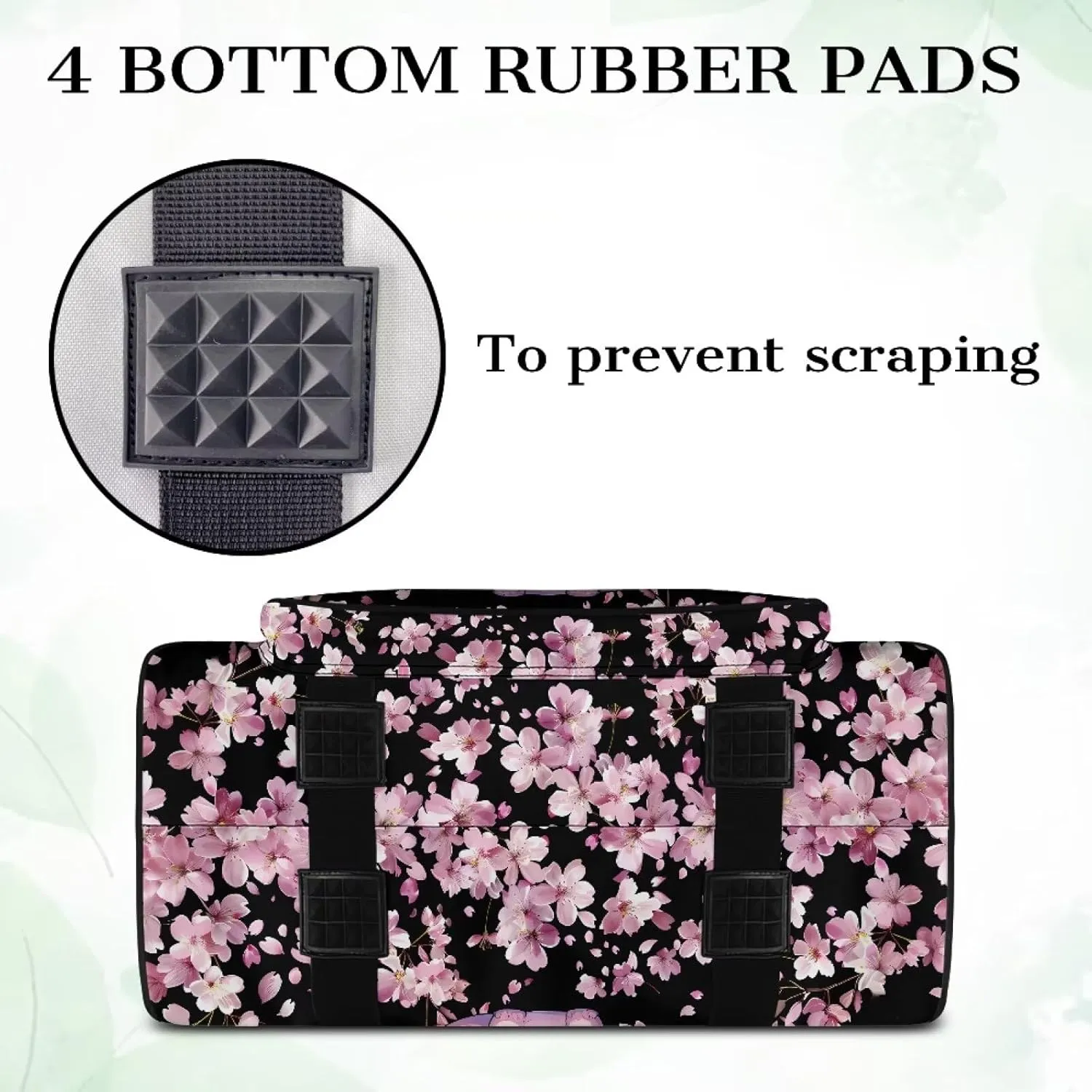Sewing Machine Handbag Tote Bag for Sewing Machine Portable Sewing Case Storage Organization Carrying Bag for Accessories Carrying Travel Storage Carrier, Cherry Blossom Axolotl