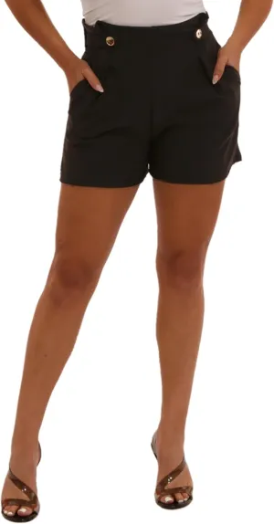 ShoSho Womens Bohemian Casual Paper Bag Waist Shorts Spring Summer Bottoms Relaxed Loose Fit with Waist Tie
