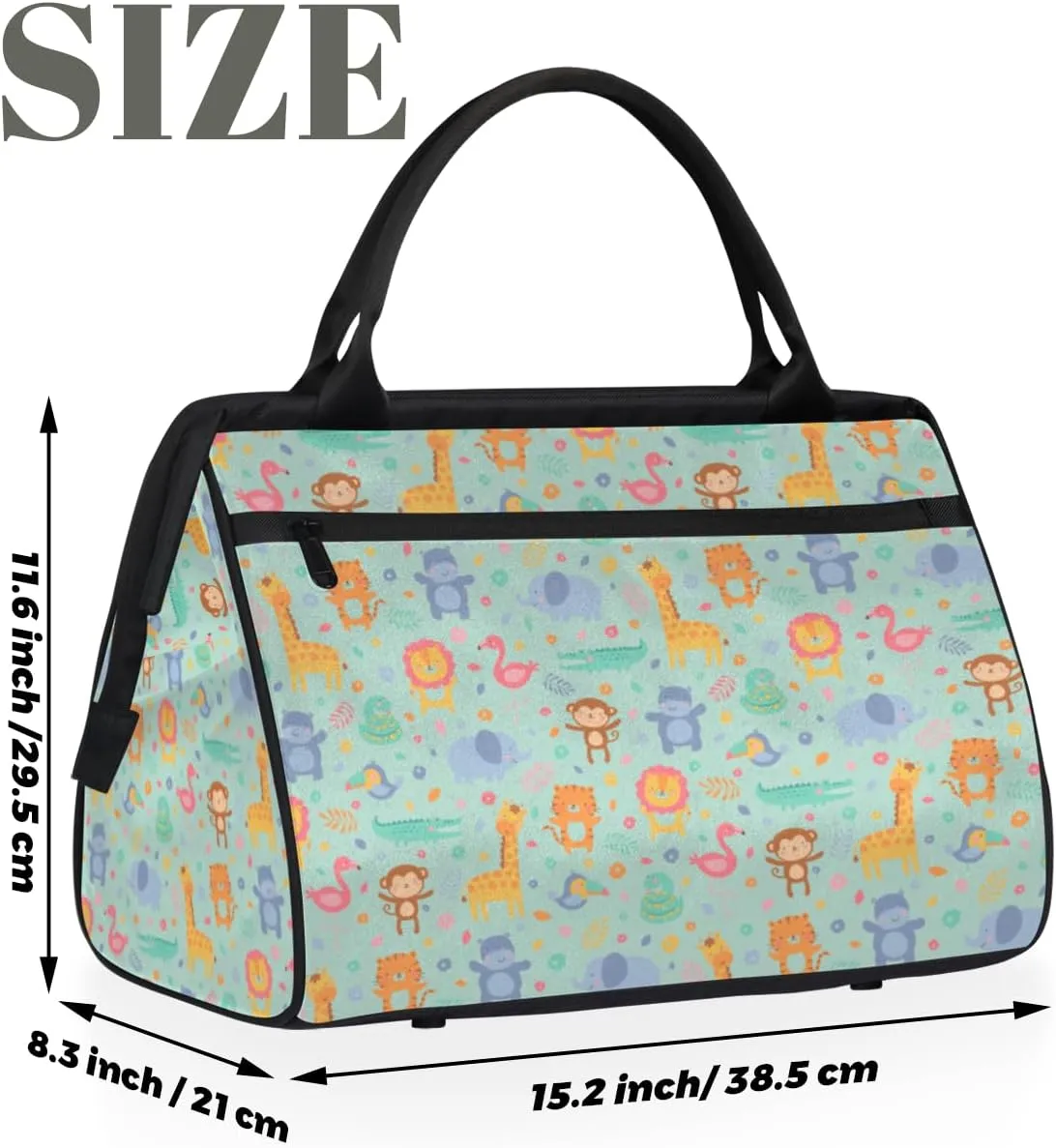 Shoulder Tote Bag for Women, Tote Purse with Zipper Large Handbag for Travel Work Gym
