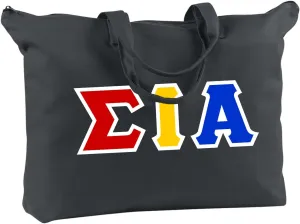 Sigma Iota Alpha Zipper Tote