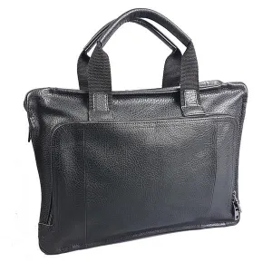 SIMON - Mens Leather Laptop Satchel Bag