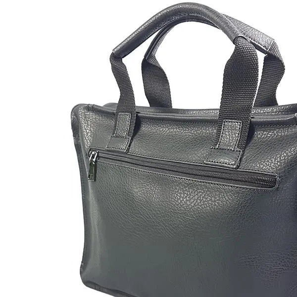 SIMON - Mens Leather Laptop Satchel Bag