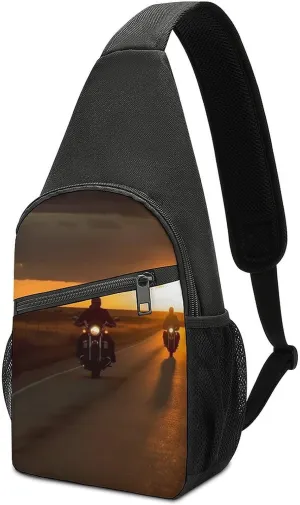 Sling Bag for Women Men Crossbody Bag Chest Bag Red Fruit Sling Backpack Fanny Packs Travel Hiking Daypack