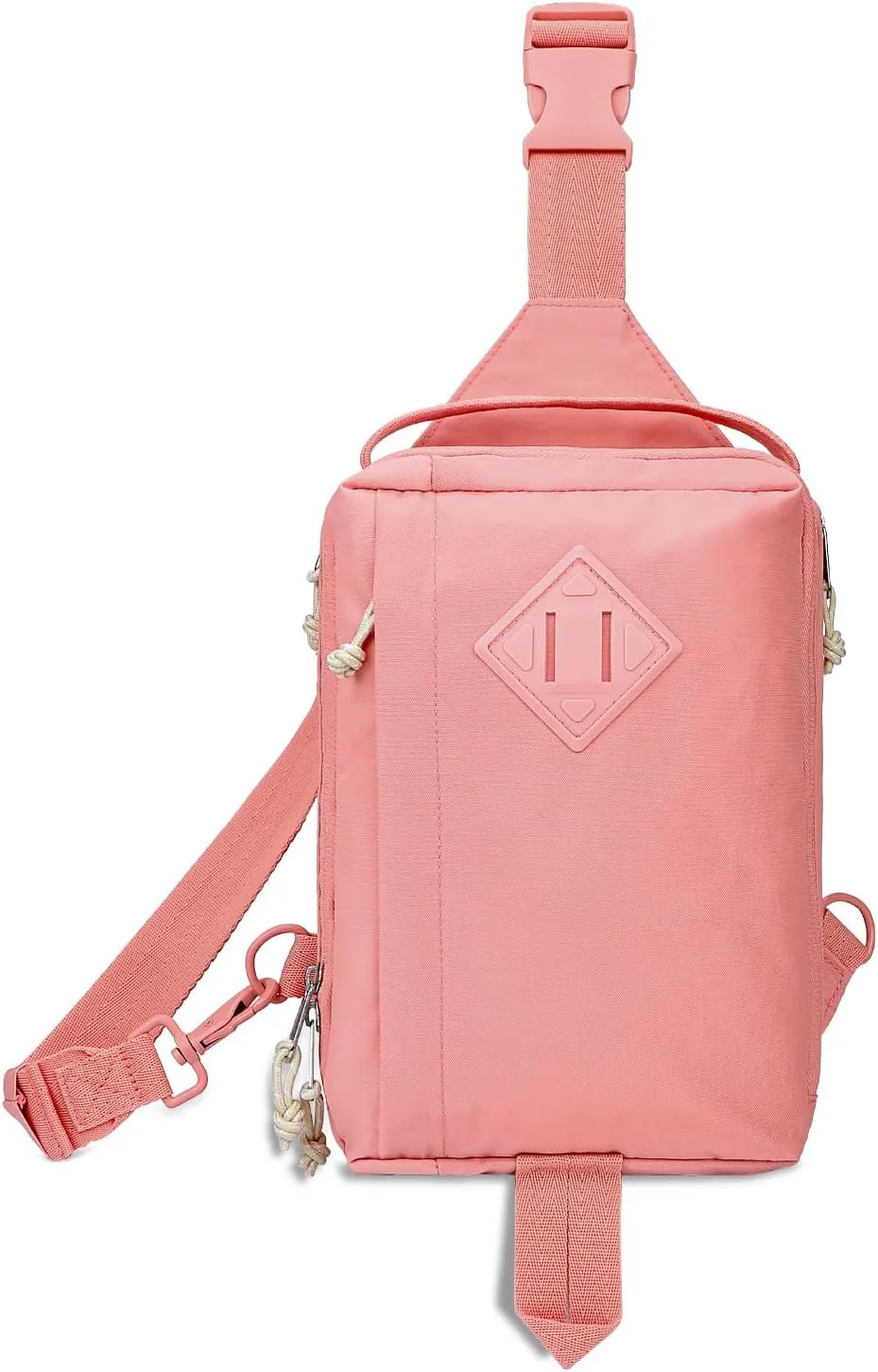 Sling Bag Retro-Modern: Waterproof Crossbody Bag for Women Men - Hidden Water Bottl Pocket for Owala Stanley Cup