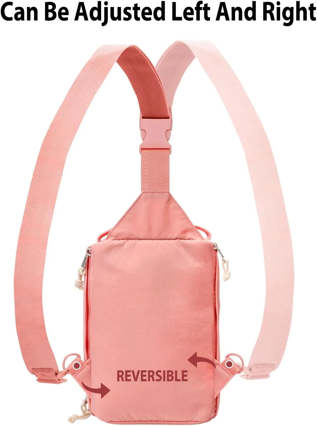 Sling Bag Retro-Modern: Waterproof Crossbody Bag for Women Men - Hidden Water Bottl Pocket for Owala Stanley Cup
