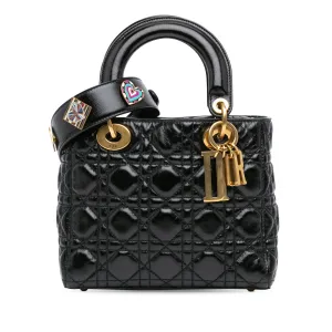 Small Crinkled Patent Cannage My ABCDior Lady Dior