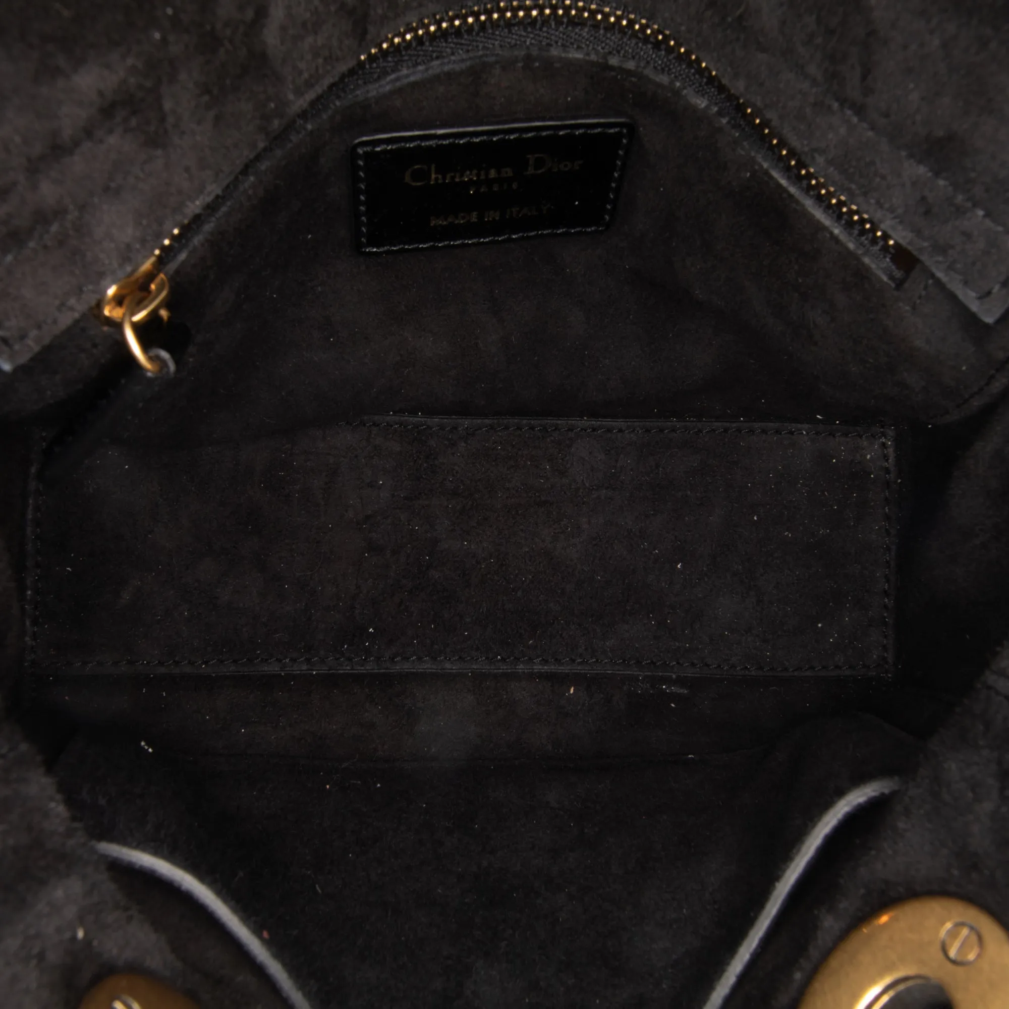 Small Crinkled Patent Cannage My ABCDior Lady Dior