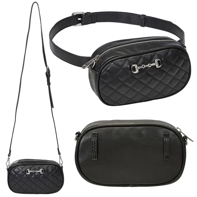Snaffle Bit Crosss Body/Waist Bag