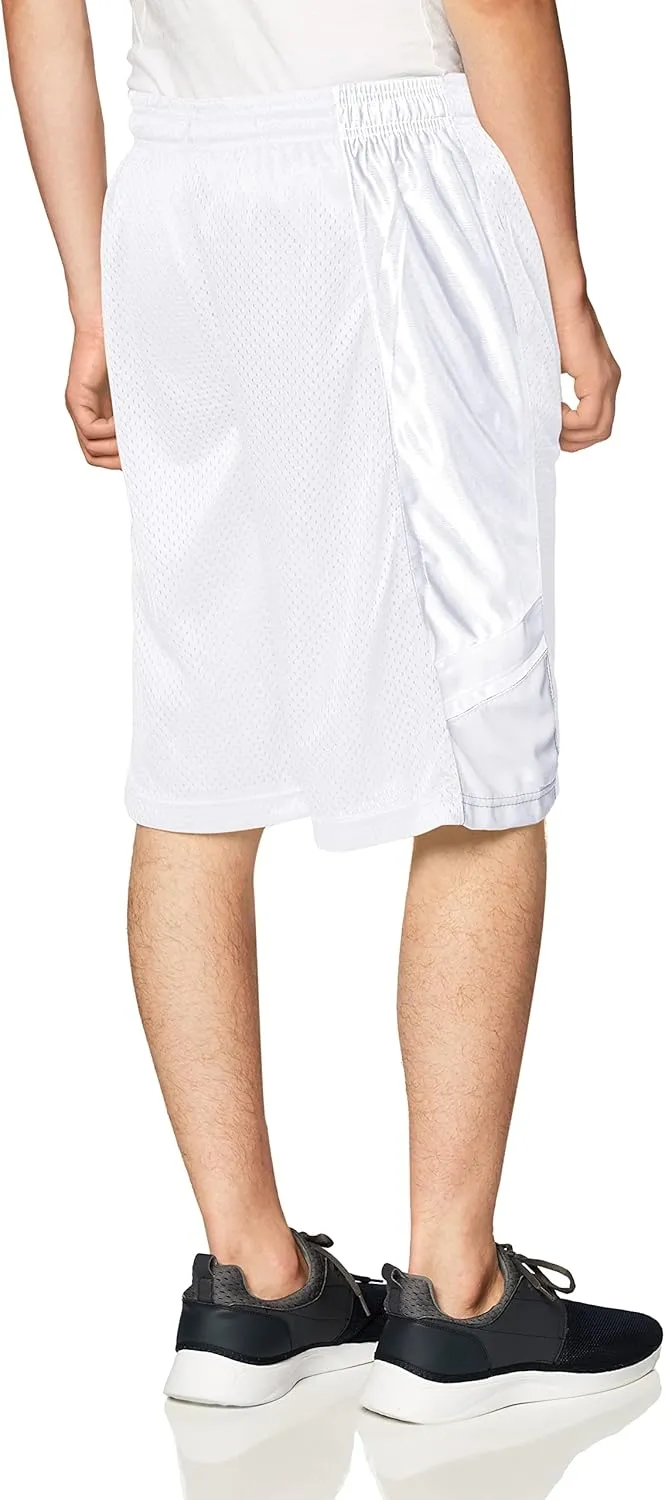 Southpole Men's Athletic Gym Mesh Shorts with Pockets, Lightweight, Quick Dry, Breathable