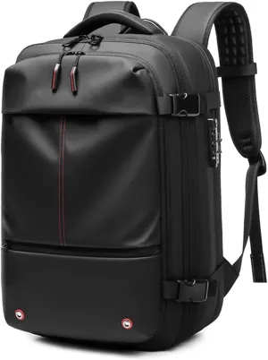 Spacevacpro Backpack, 60l Spacevac Pro Backpack with Vacuum, Multifunctional Waterproof Expandable Anti-Theft Pack (Black-1.0, Without Air Pump)