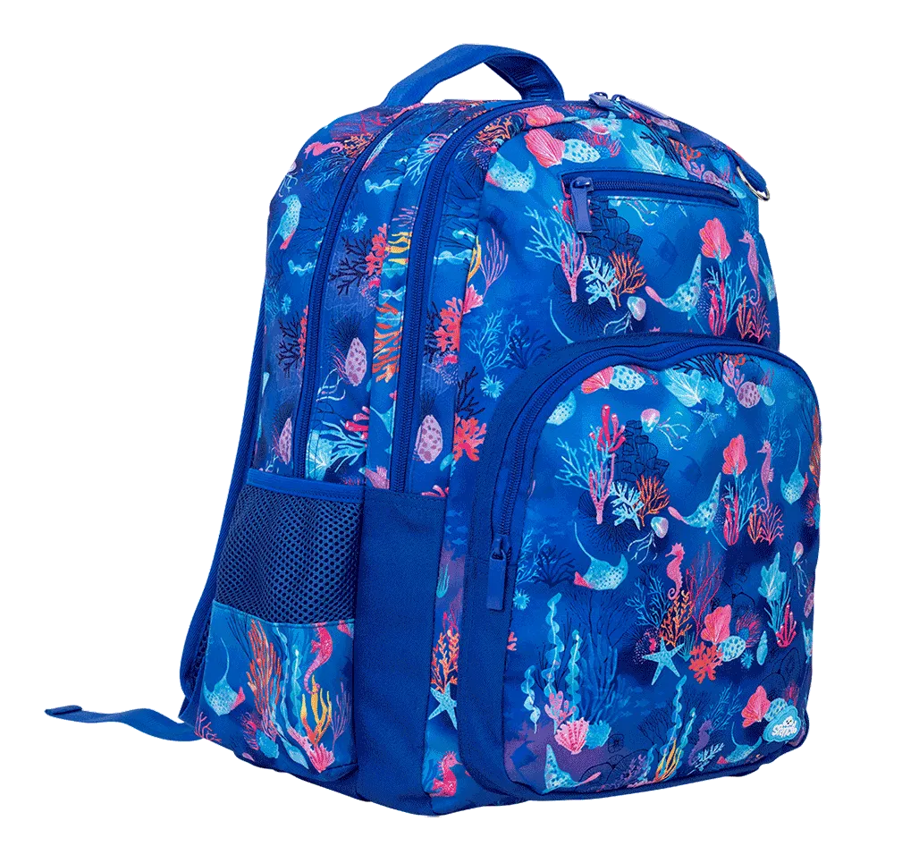 Spencil Big Kids Backpack - Coral Garden