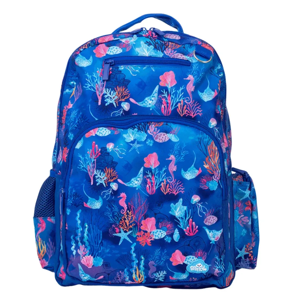 Spencil Big Kids Backpack - Coral Garden