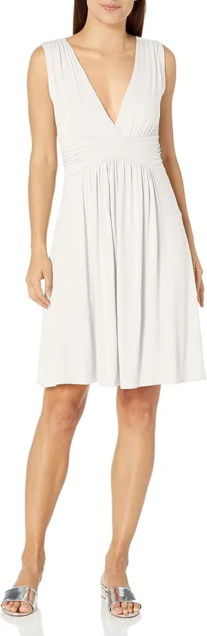 Star Vixen Women's Sleeveless Empire-Waist Dress