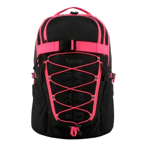 Stride Laptop Backpack in Black Pink