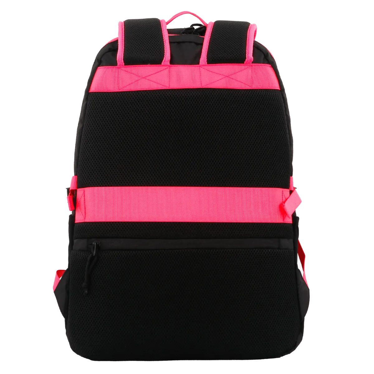 Stride Laptop Backpack in Black Pink