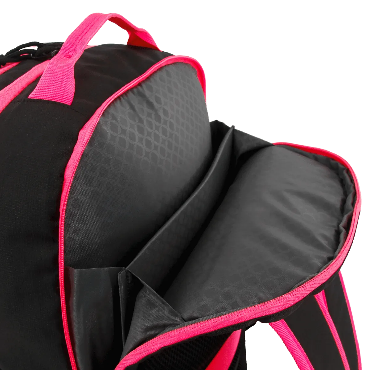 Stride Laptop Backpack in Black Pink