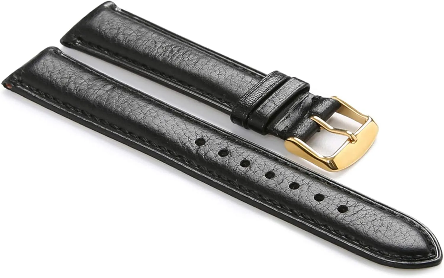 Stylish and Stylish Watch Bands for Men Women Calfskin Leather Watch Strap with Buckle