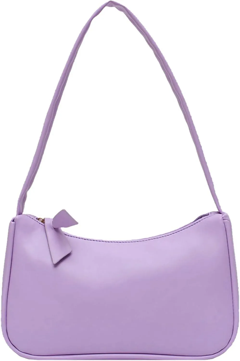 Suillty Women Vintage Underarm Shoulder Bag PU Leather Small Tote Wallet Handbag Clutch Purse