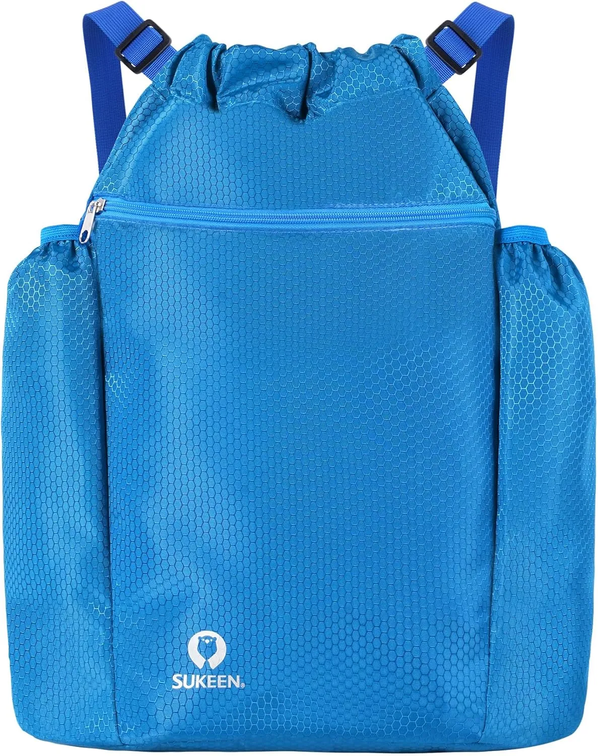 Sukeen Drawstring Backpack Swim Bag Lightweight String Backpack for Beach Pickleball Swimming Pool Gym Workout Gear Sport