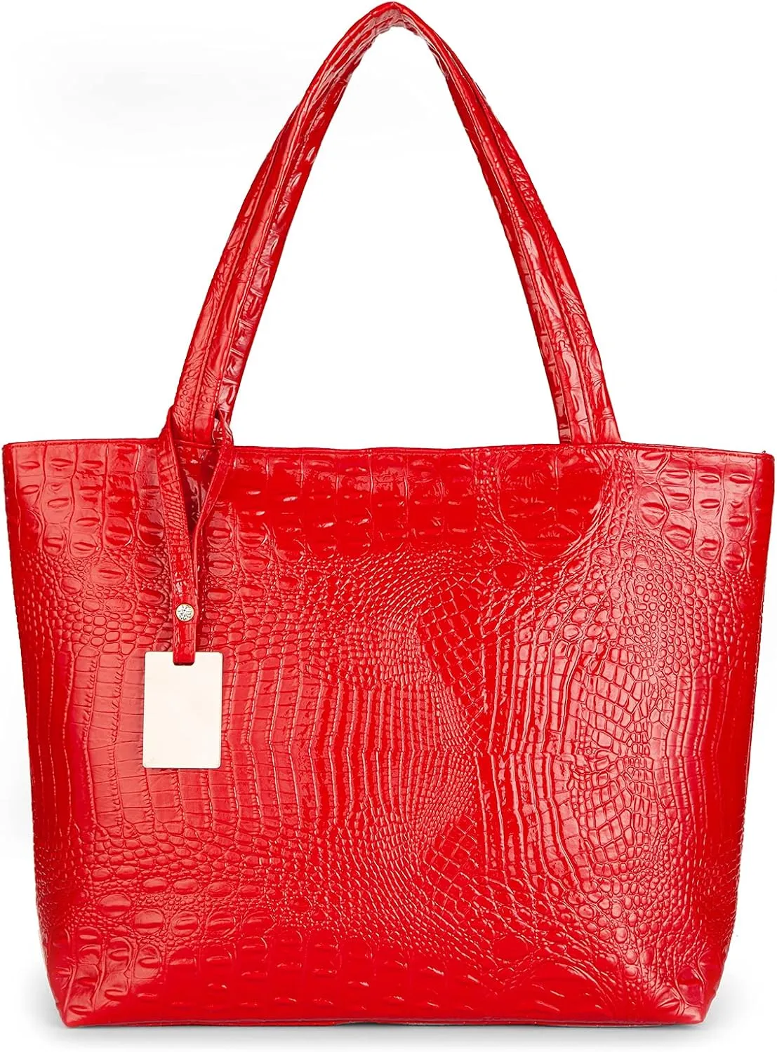 SUMGOGO Purse and Handbag for Women Crocodile Satchel Large Shoulder Tote Bag Wallets