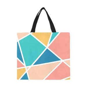 Summer Angles All Over Print Canvas Tote Bag/Large