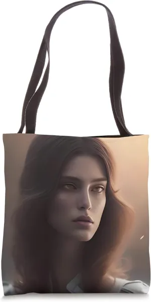 Sunset Colors Moody Hazy Travel Sunset Lamp Water Colors Tote Bag