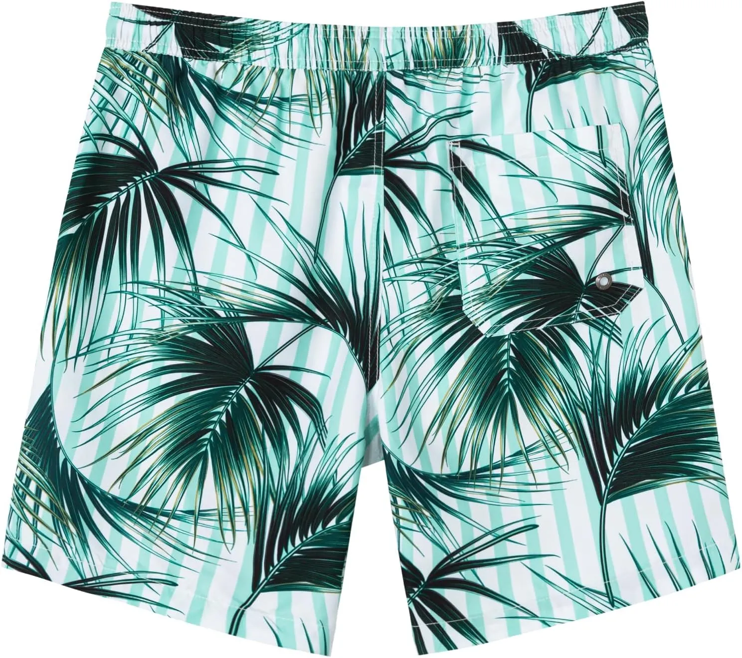 SURF CUZ Mens Swim Trunks 7" Swimming Trunks with Mesh Liner Quick Dry Swim Shorts for Men Swimwear Bathing Suits Pockets