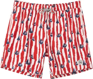 SURF CUZ Mens Swim Trunks 7" Swimming Trunks with Mesh Liner Quick Dry Swim Shorts for Men Swimwear Bathing Suits Pockets