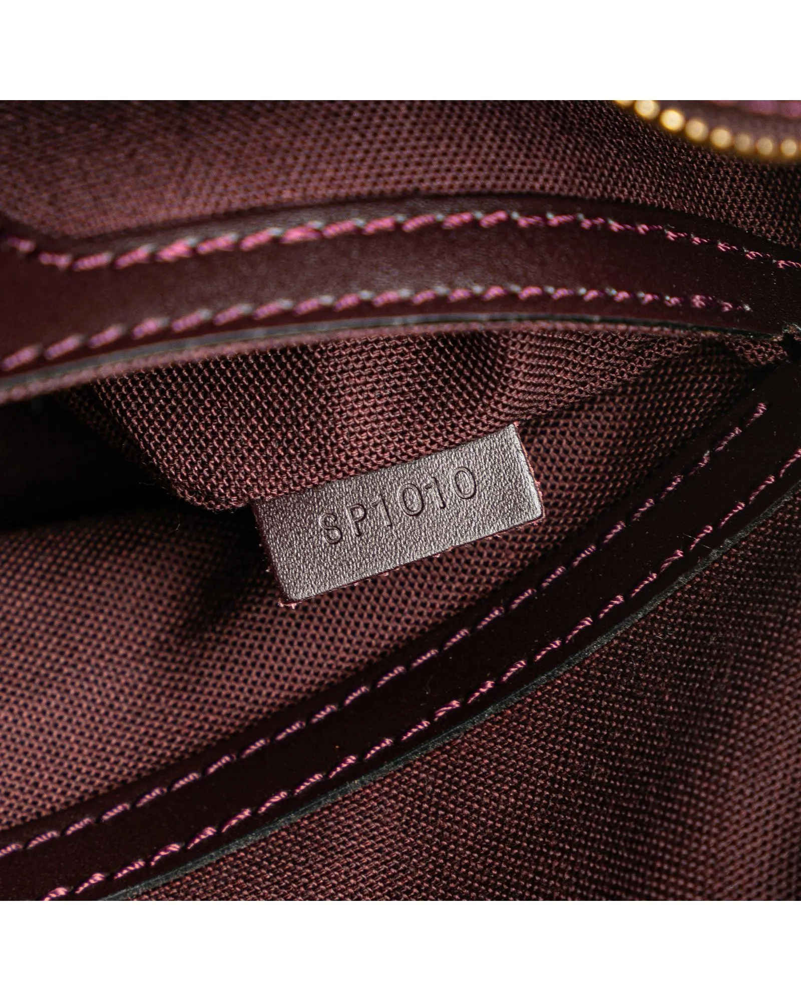 Taiga Leather Reporter Bag with Flat Strap and Front Slip Pocket