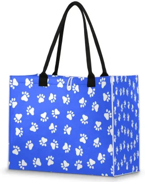 Tavisto White Black Skull Cute Tote Bag with Pockets - Versatile and Spacious Tote Bag for Women