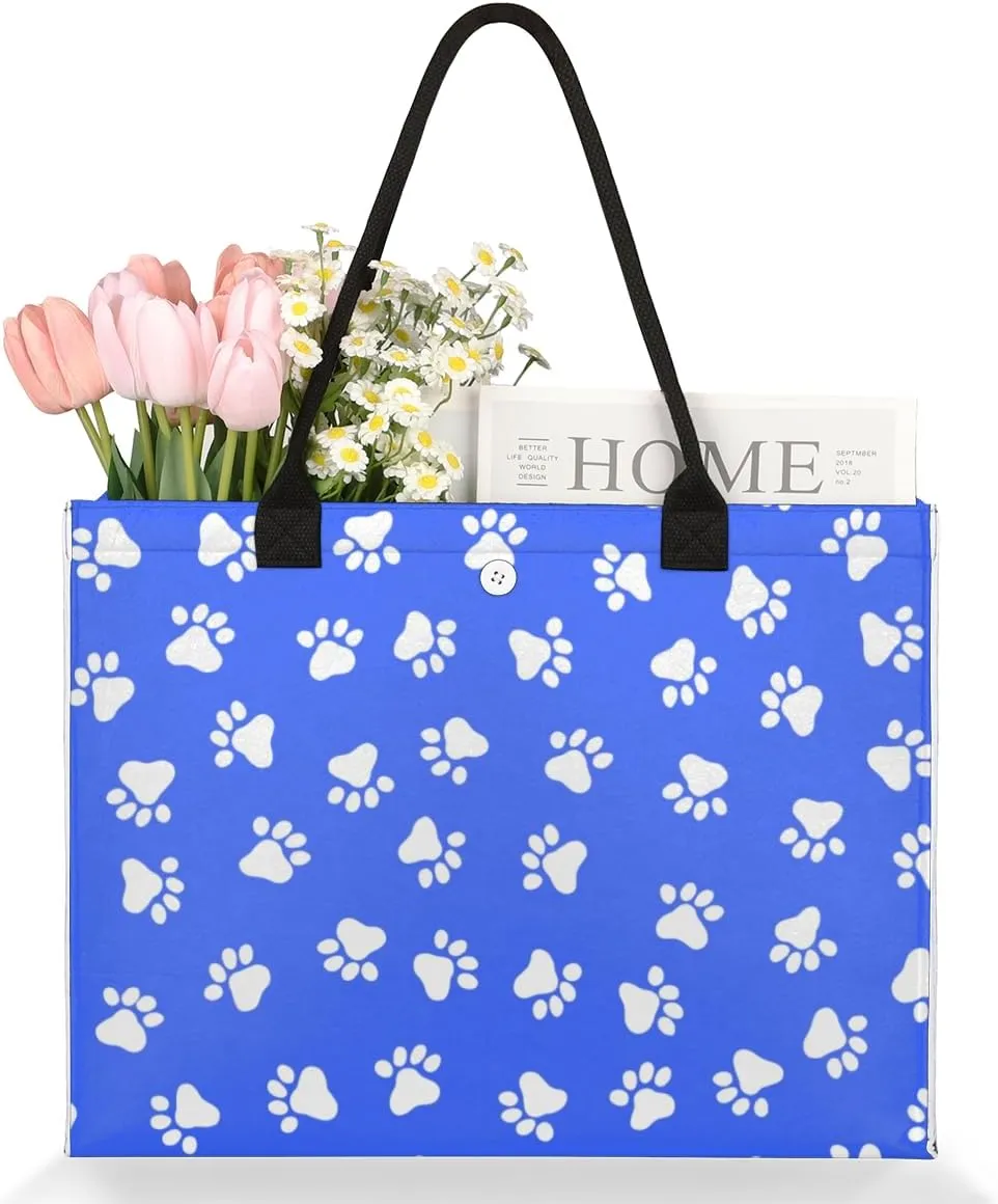 Tavisto White Black Skull Cute Tote Bag with Pockets - Versatile and Spacious Tote Bag for Women