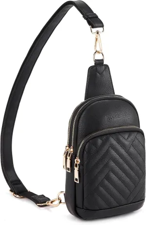 Telena Sling Bag for Women Crossbody Bags Fanny Packs for Women Cross Body Waist Pack with Detachable Strap