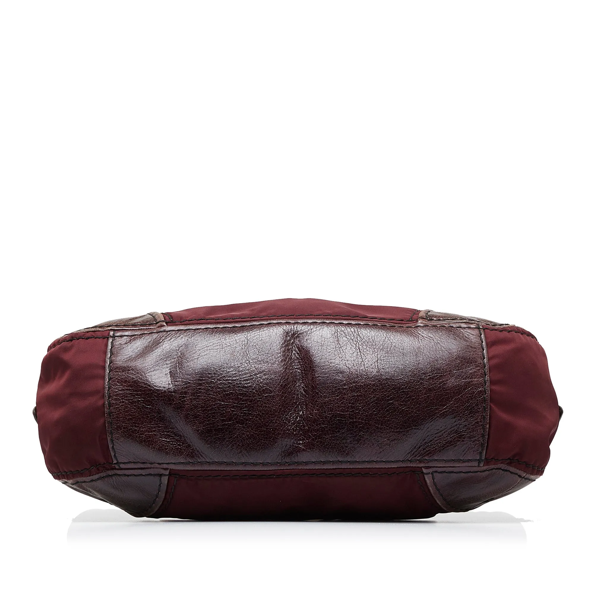 Tessuto Satchel Future-proof Top Quality Trimmed Prada Vitello Heavy discount