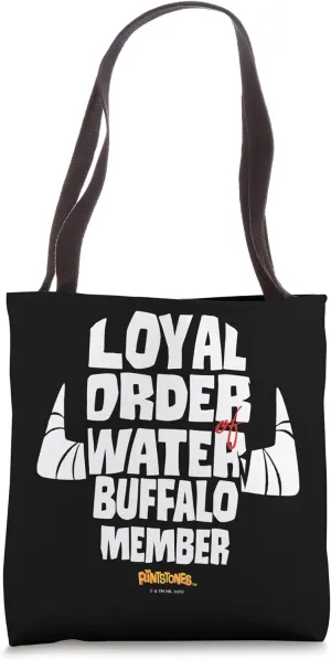 The Flintstones Loyal Order of Water Buffalo Tote Bag