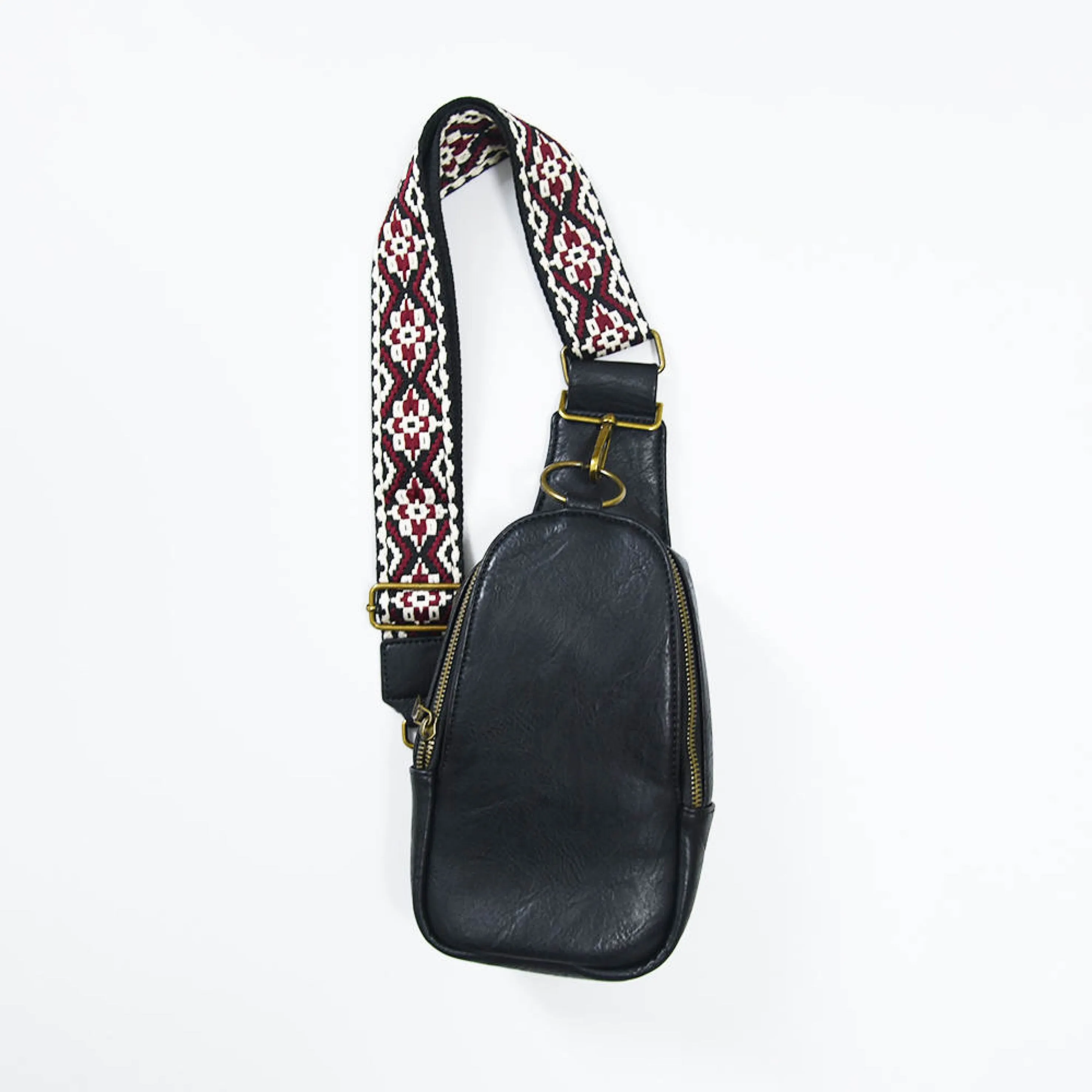 The Isla Sling Bag with Guitar Strap | Black