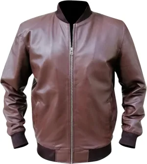 The Killing Joke Joker Black Hooded Moto Leather Jacket for Mens