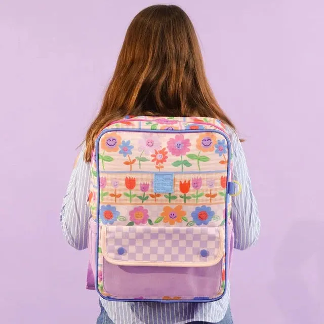 The Somewhere Co Adventure Backpack - Flower Garden