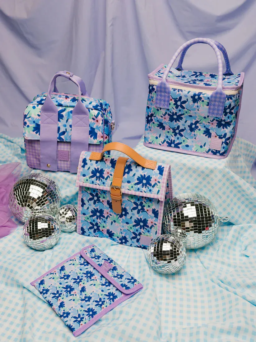 The Somewhere Co. Lunch Tote - Blue Meadow