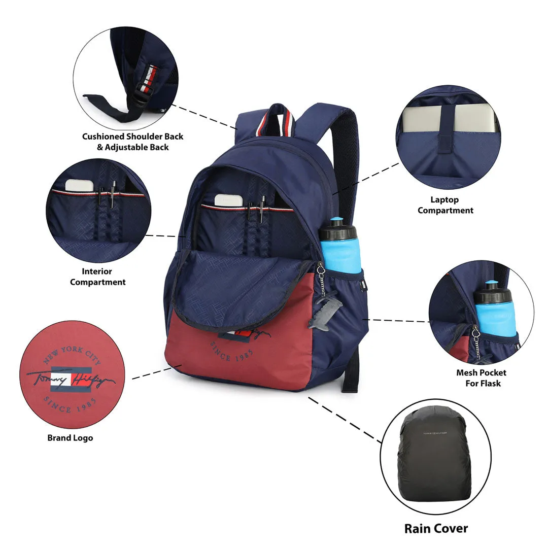 Tommy Hilfiger Milo Unisex Water-Resistant Laptop Backpack