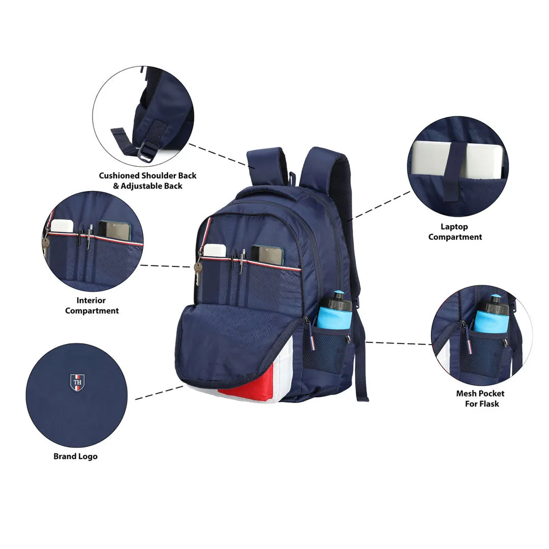 Tommy Hilfiger Rex Unisex Water-Resistant Laptop Backpack