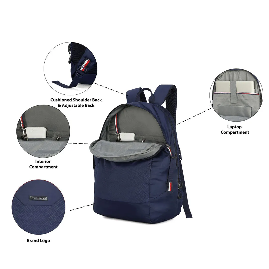 Tommy Hilfiger Sargi Unisex Water-Resistant Laptop Backpack