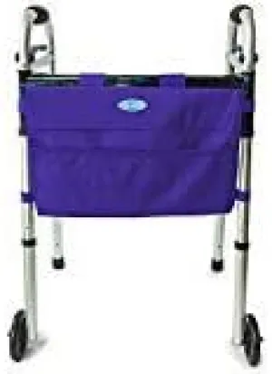 Top Glides Extra-Large Universal 6-Pocket Walker Bag/Tote/Pouch (Purple)