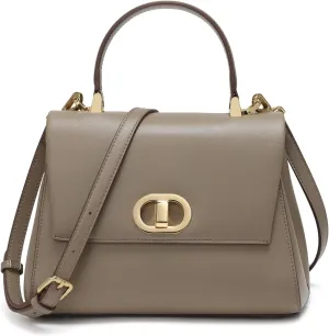 Top Handle Bag Fashion Leather Purses for Women with Multiple Internal Pockets Satchel Bag for Ladies.