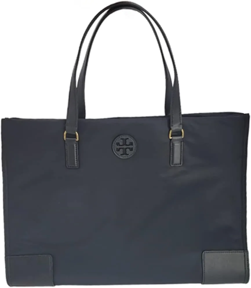 Tory Burch Womens 136144 Ella Gold-Tone Hardware Large Nylon Tote Bag,