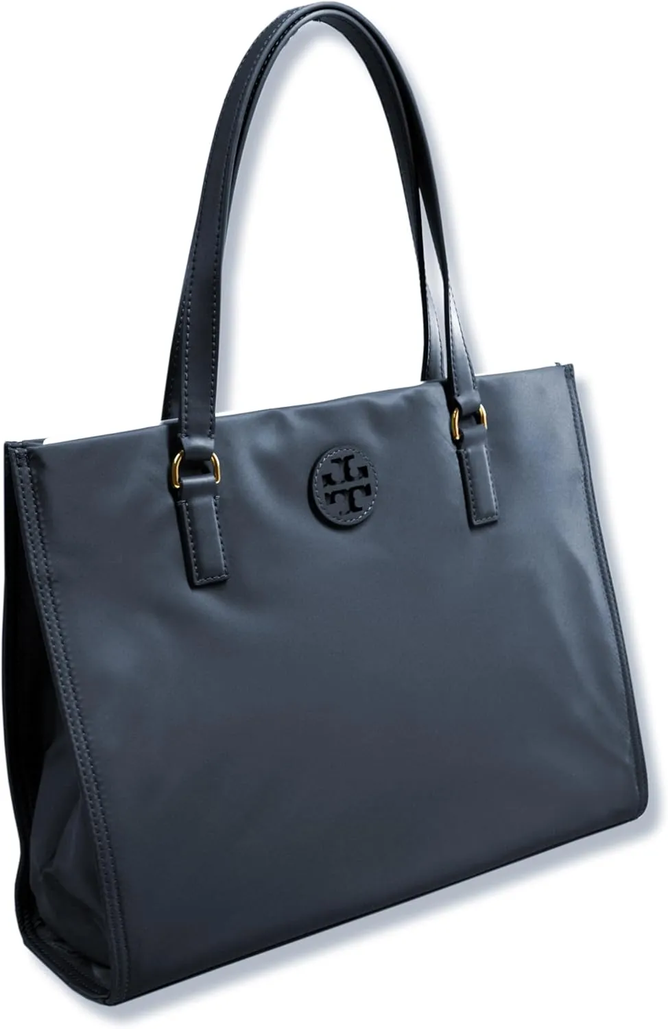 Tory Burch Womens 160633 Ella Gold-Tone Hardware Small Nylon Tote Bag,