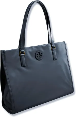 Tory Burch Womens 160633 Ella Gold-Tone Hardware Small Nylon Tote Bag,