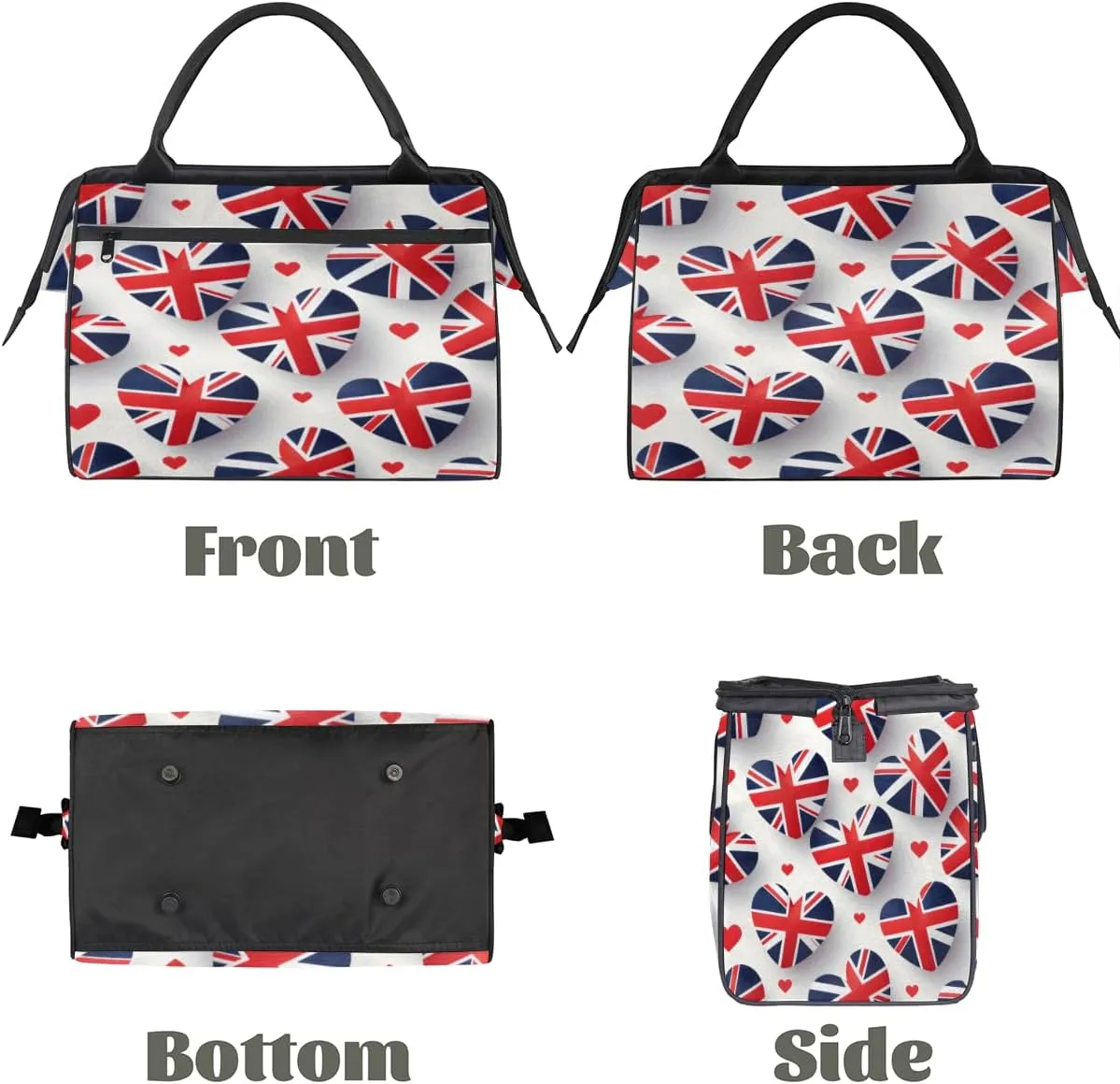Tote Bag for Women, Lightweight Tote Bag with Zipper, Large Shoulder Bag Handbag for Travel, Work