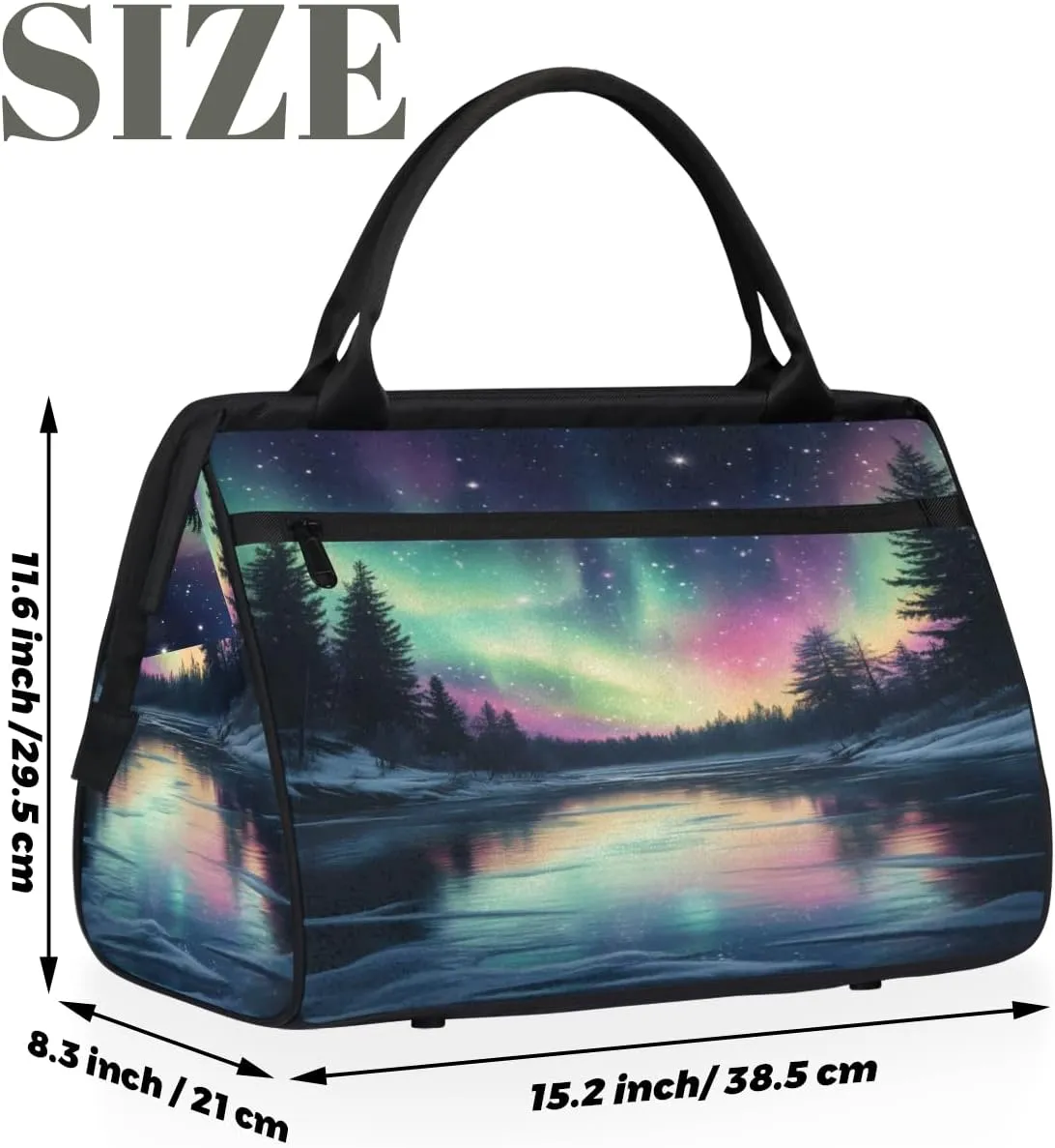 Tote Bag for Women with Zipper, Large Shoulder Bag Handbag for Travel Sports Work