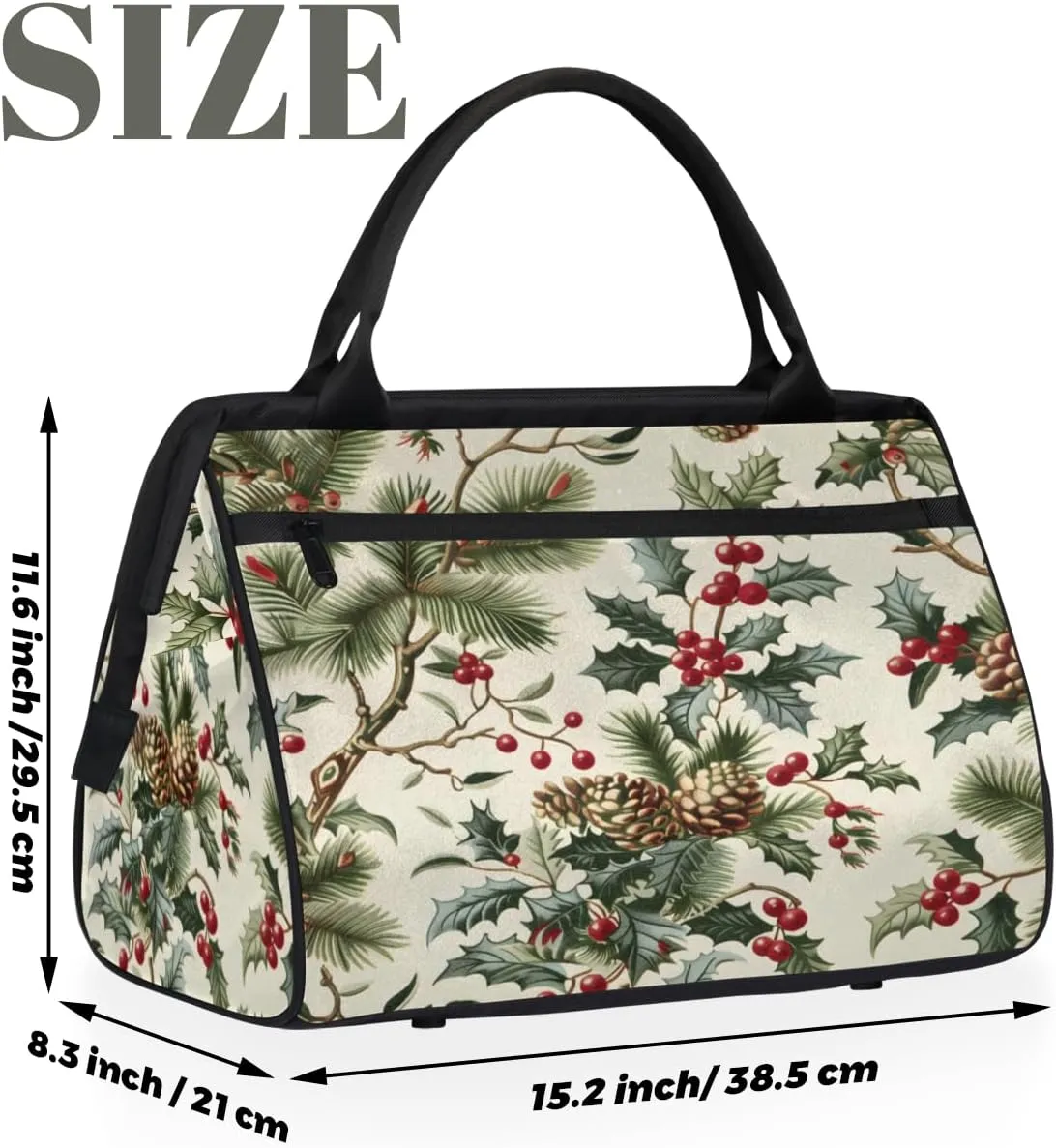 Tote Bag for Women with Zipper, Lightweight Travel Tote Bag Large Shoulder Bag Handbag for Work, Gym